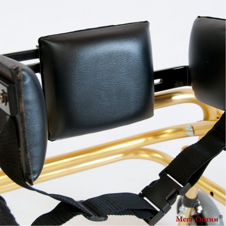 Опоры-ходунки 4-х колёсные с фиксацией туловища Мега фото 2