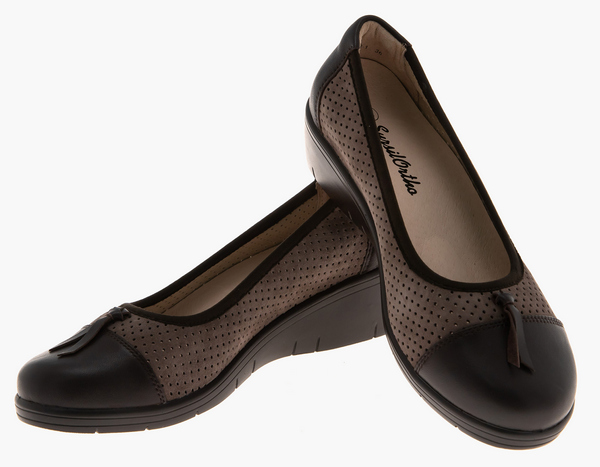 Туфли женские коричневые 200118-1 фото 3